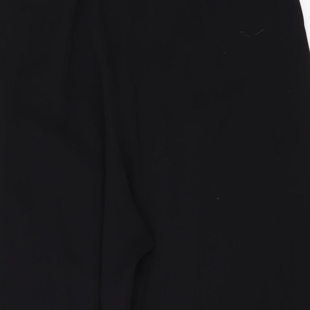 Zara Womens Black   Culotte Shorts Size L