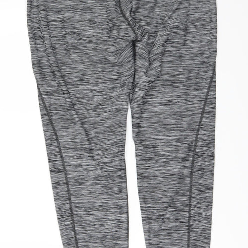 H&M Womens Grey   Compression Leggings Size L L30 in
