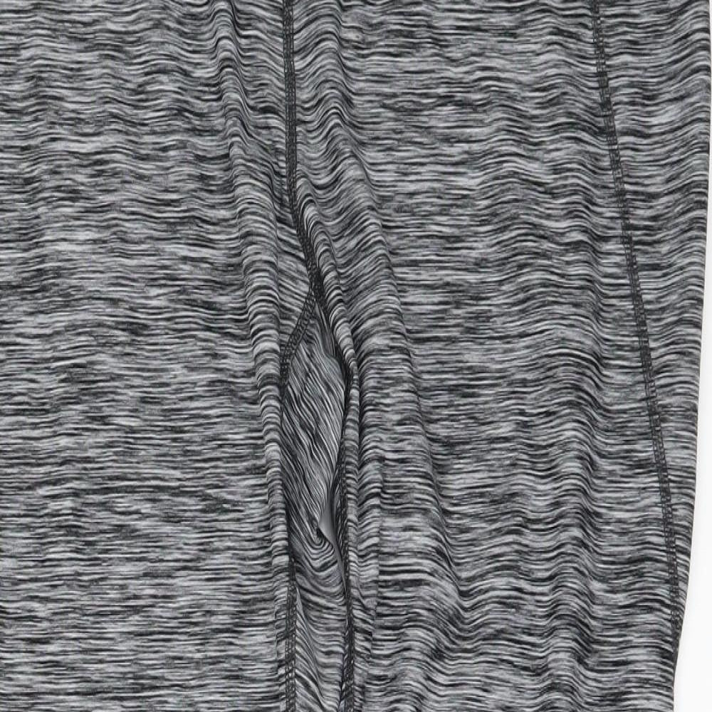 H&M Womens Grey   Compression Leggings Size L L30 in