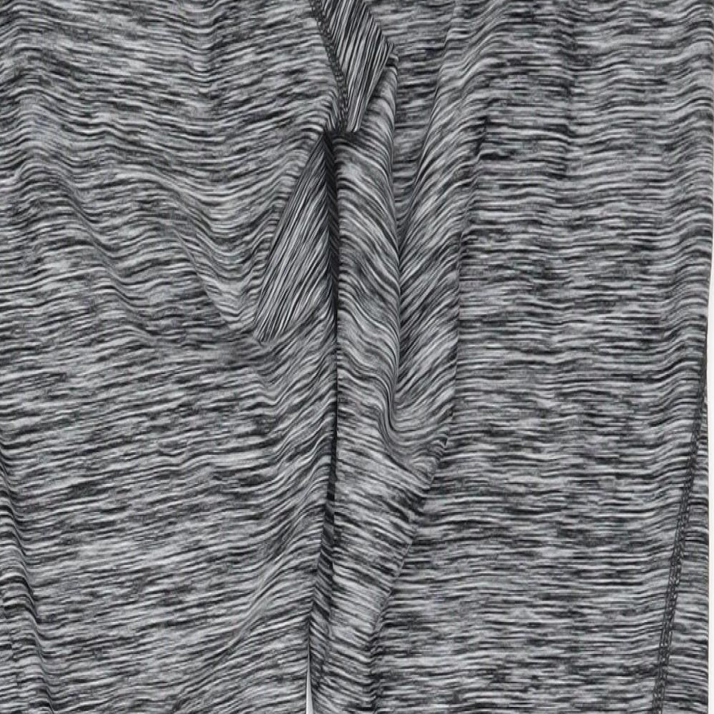 H&M Womens Grey   Compression Leggings Size L L30 in