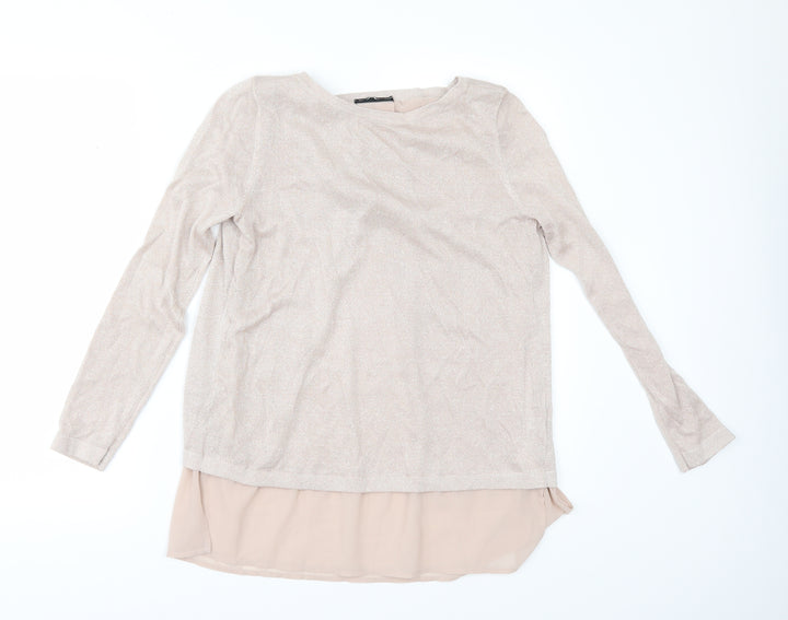 Wallis Womens Pink   Pullover Jumper Size 10