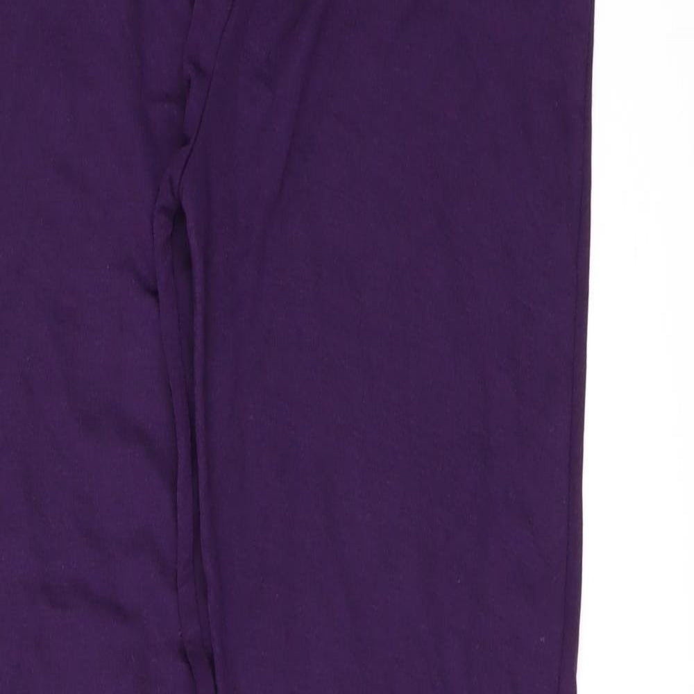 Peter Storm Womens Purple   Carrot Leggings Size 16 L21 in