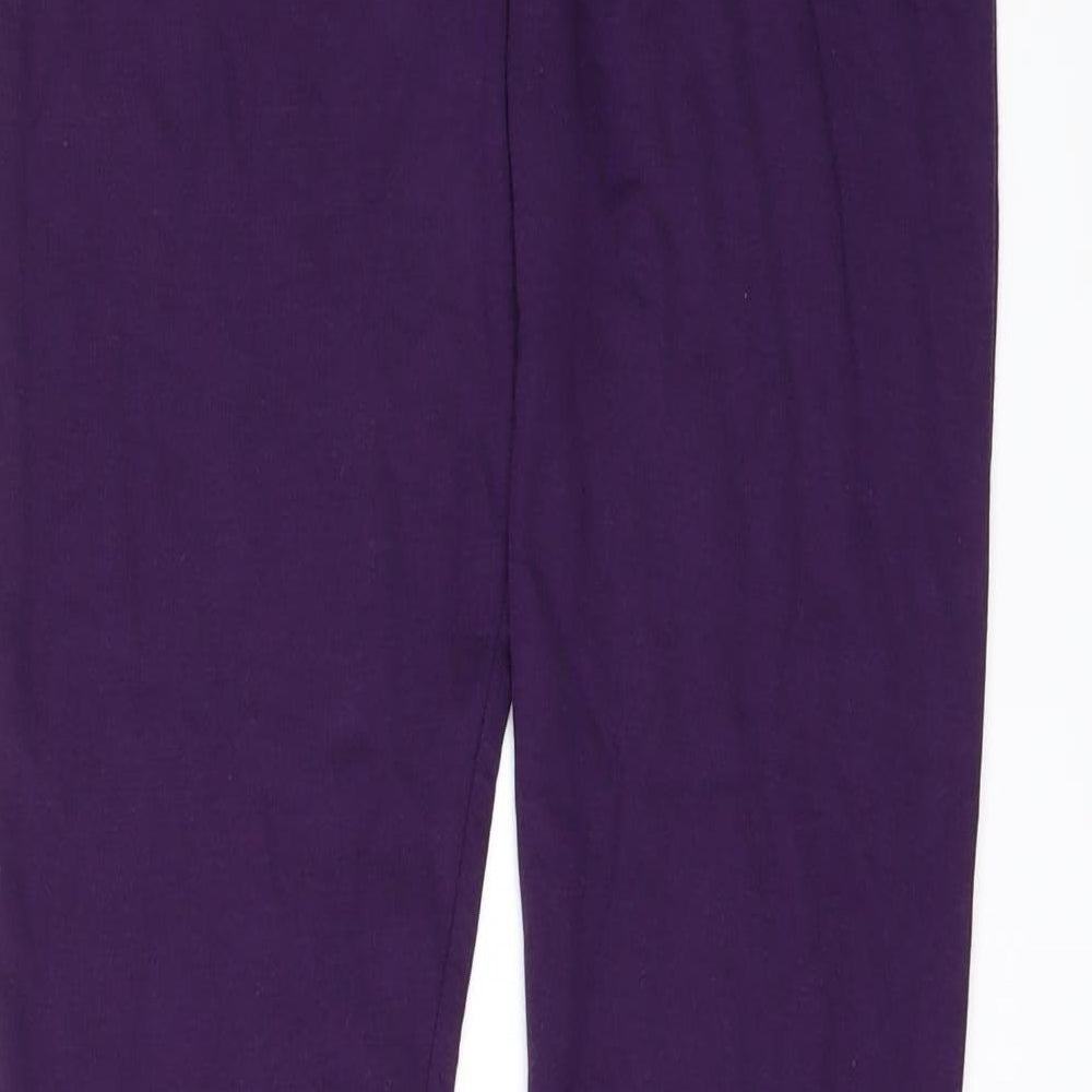 Peter Storm Womens Purple   Carrot Leggings Size 16 L21 in