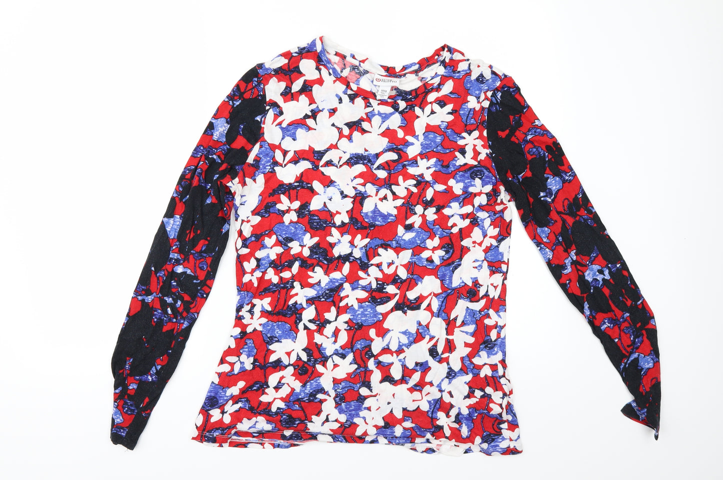 Peter Pilotto Womens Ivory Floral  Basic T-Shirt Size M