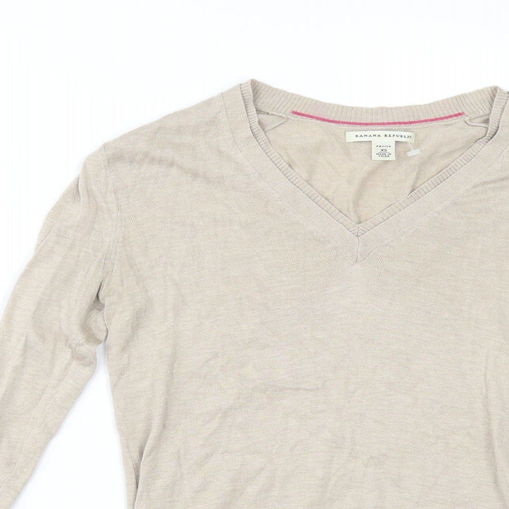 Banana Republic Womens Beige   Pullover Jumper Size XS