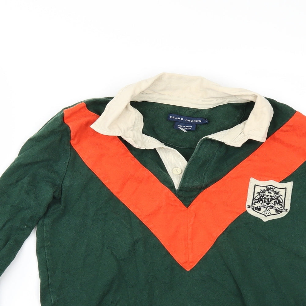 Ralph Lauren Mens Green    Polo Size M