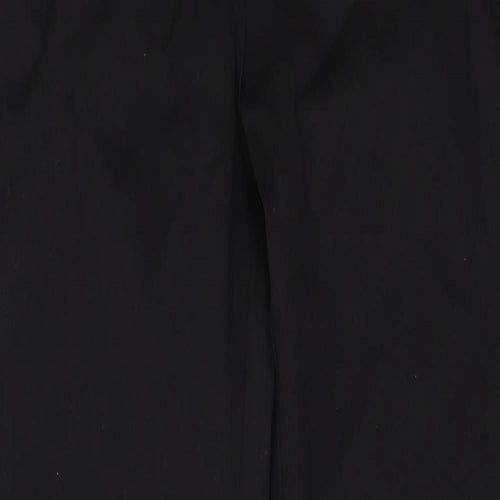 M&Co Womens Black  Denim Straight Jeans Size 14 L30 in