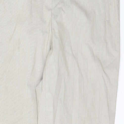 Marks and Spencer Womens Beige   Trousers  Size 14 L29 in