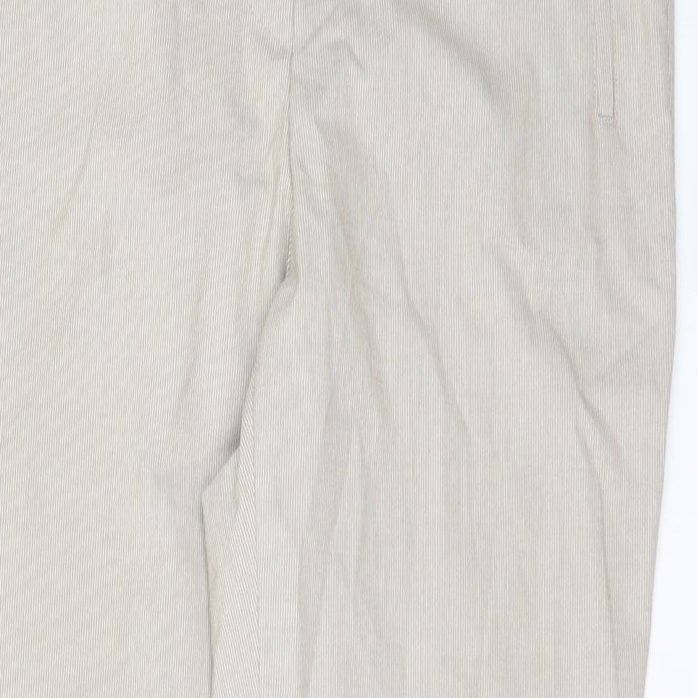 Marks and Spencer Womens Beige   Trousers  Size 14 L29 in