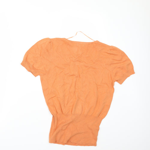 F&F Womens Orange   Pullover Jumper Size 14