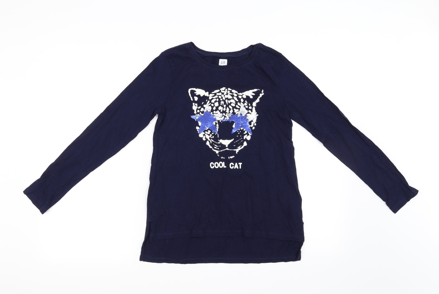 Gap Girls Blue   Basic T-Shirt Size XL