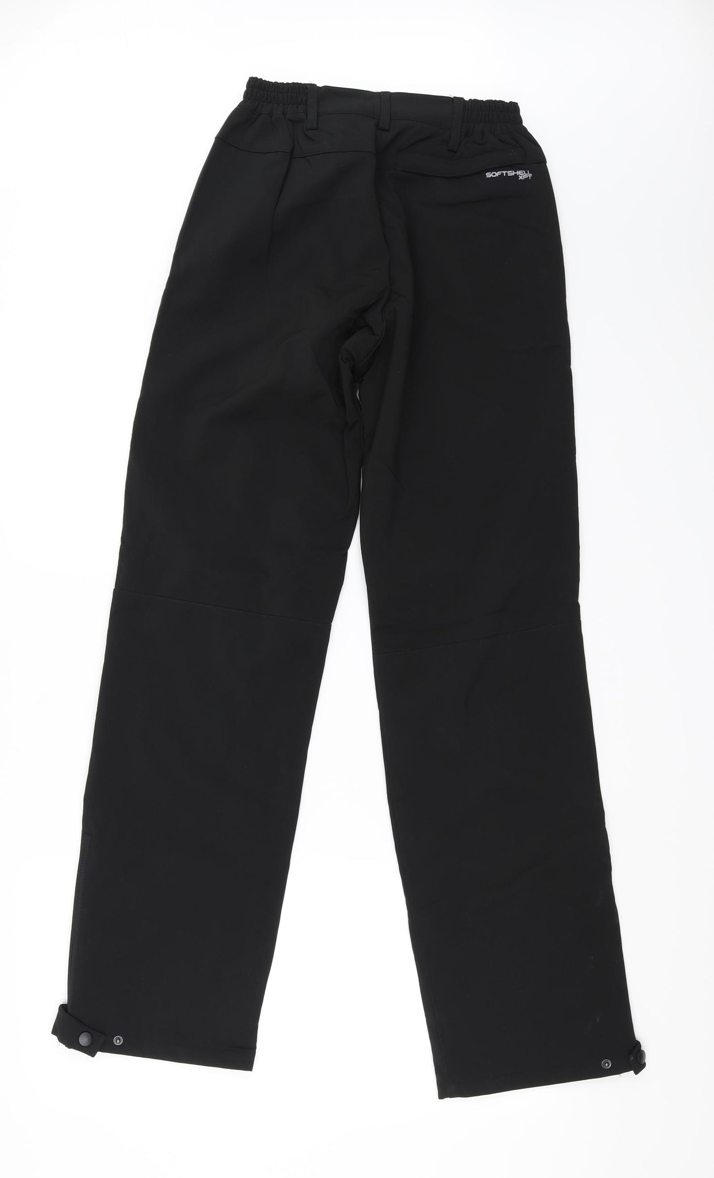 Regatta Womens Black   Rain Trousers Trousers Size 10 L31 in
