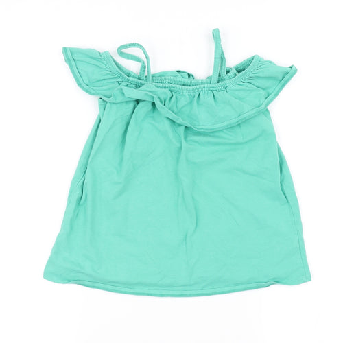 John Lewis Womens Green   Basic T-Shirt Size 10