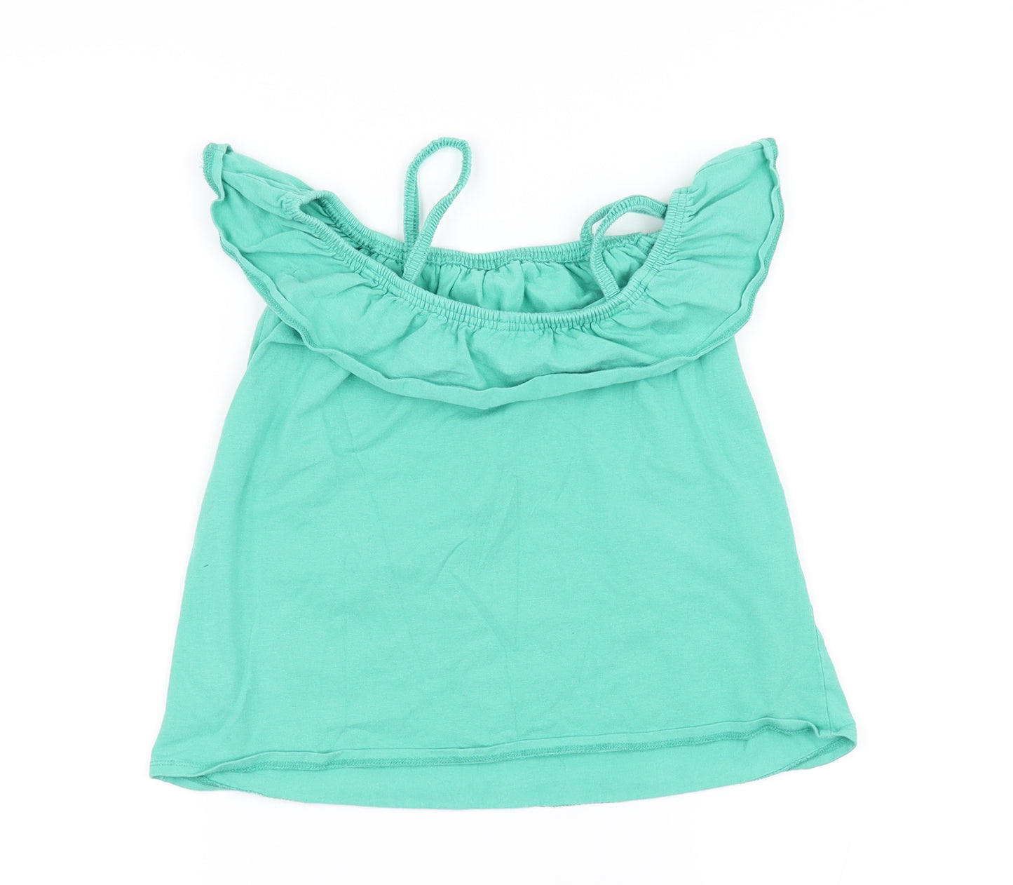 John Lewis Womens Green   Basic T-Shirt Size 10