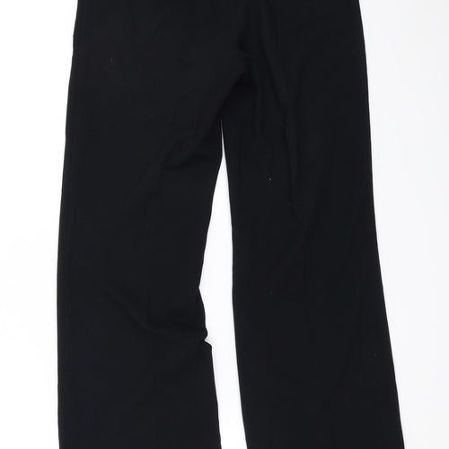 Marks and Spencer Womens Black   Trousers  Size 8 L29 in