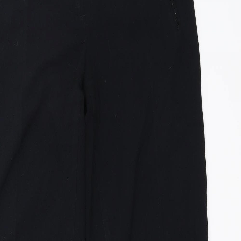 Marks and Spencer Womens Black   Trousers  Size 8 L29 in