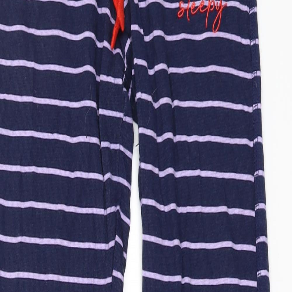 George Womens Blue Striped  Jegging Leggings  L27 in