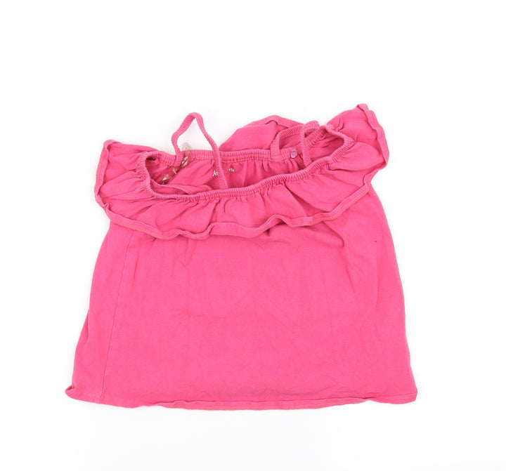 John Lewis Girls Pink Basic T-Shirt Size 8 Years