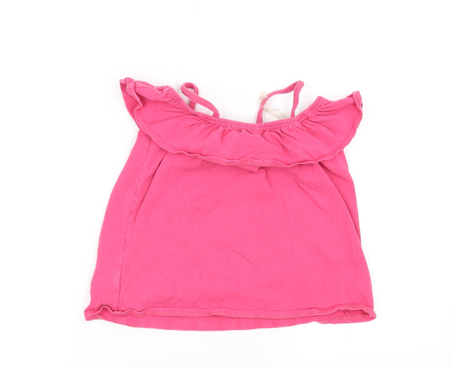 John Lewis Girls Pink   Basic T-Shirt Size 8 Years