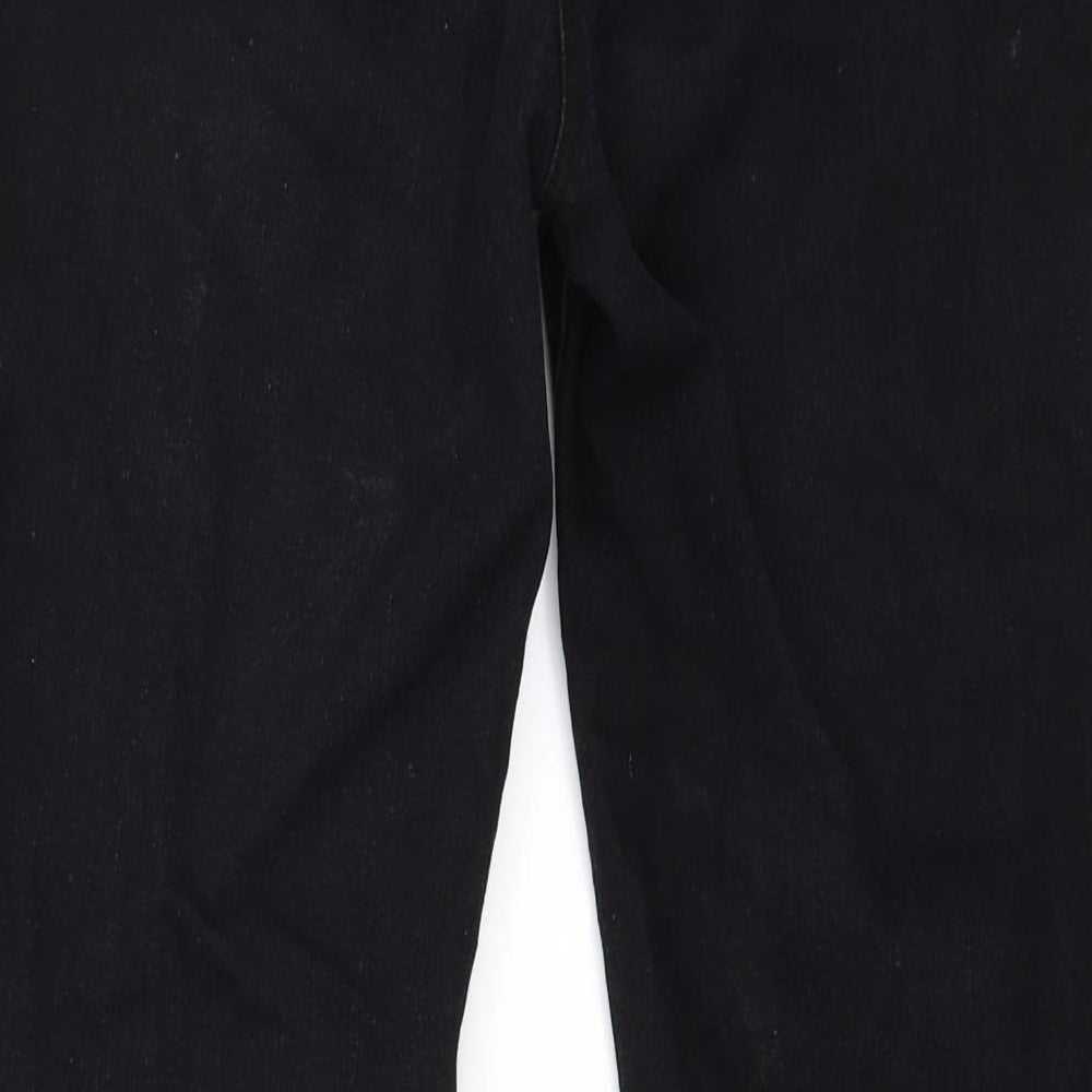 Preworn Womens Black   Bootcut Jeans Size 14 L28 in