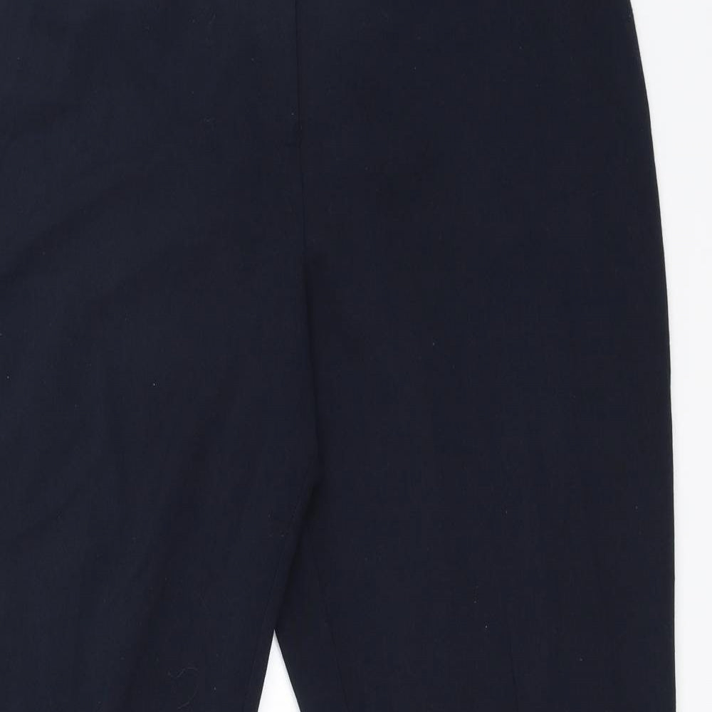 M&Co Womens Black   Trousers  Size 16 L27 in