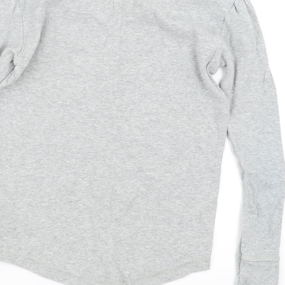 Gap Girls Grey   Basic T-Shirt Size 8 Years