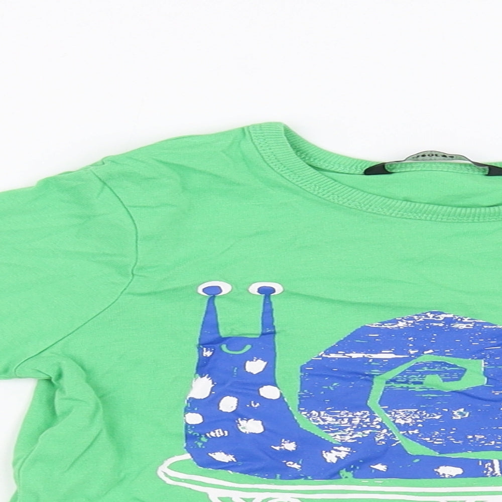 George Boys Green   Basic T-Shirt Size 4-5 Years