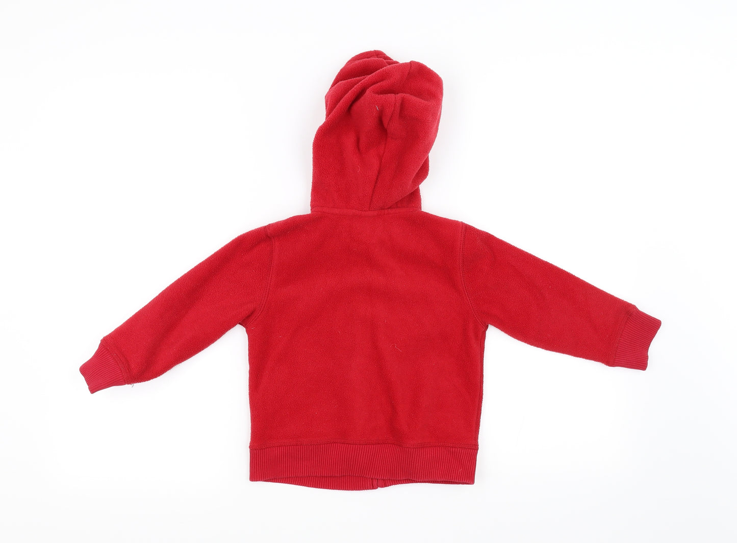 Gap Boys Red   Full Zip Jumper Size 3 Years
