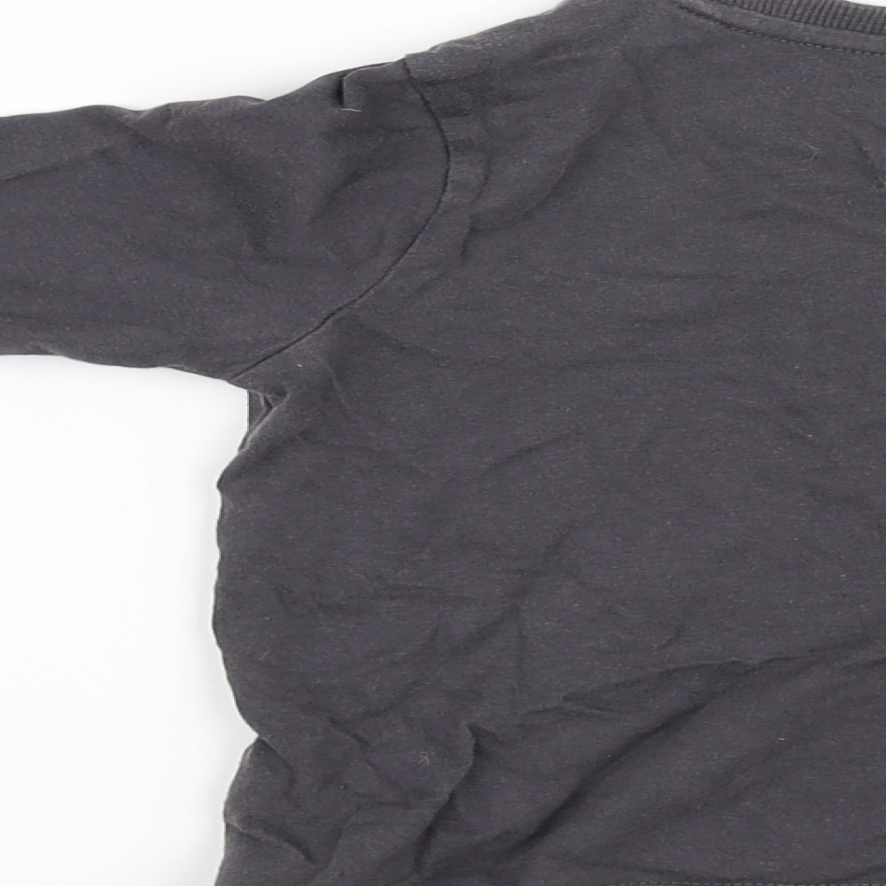 F&F Boys Grey   Basic T-Shirt Size 3-4 Years