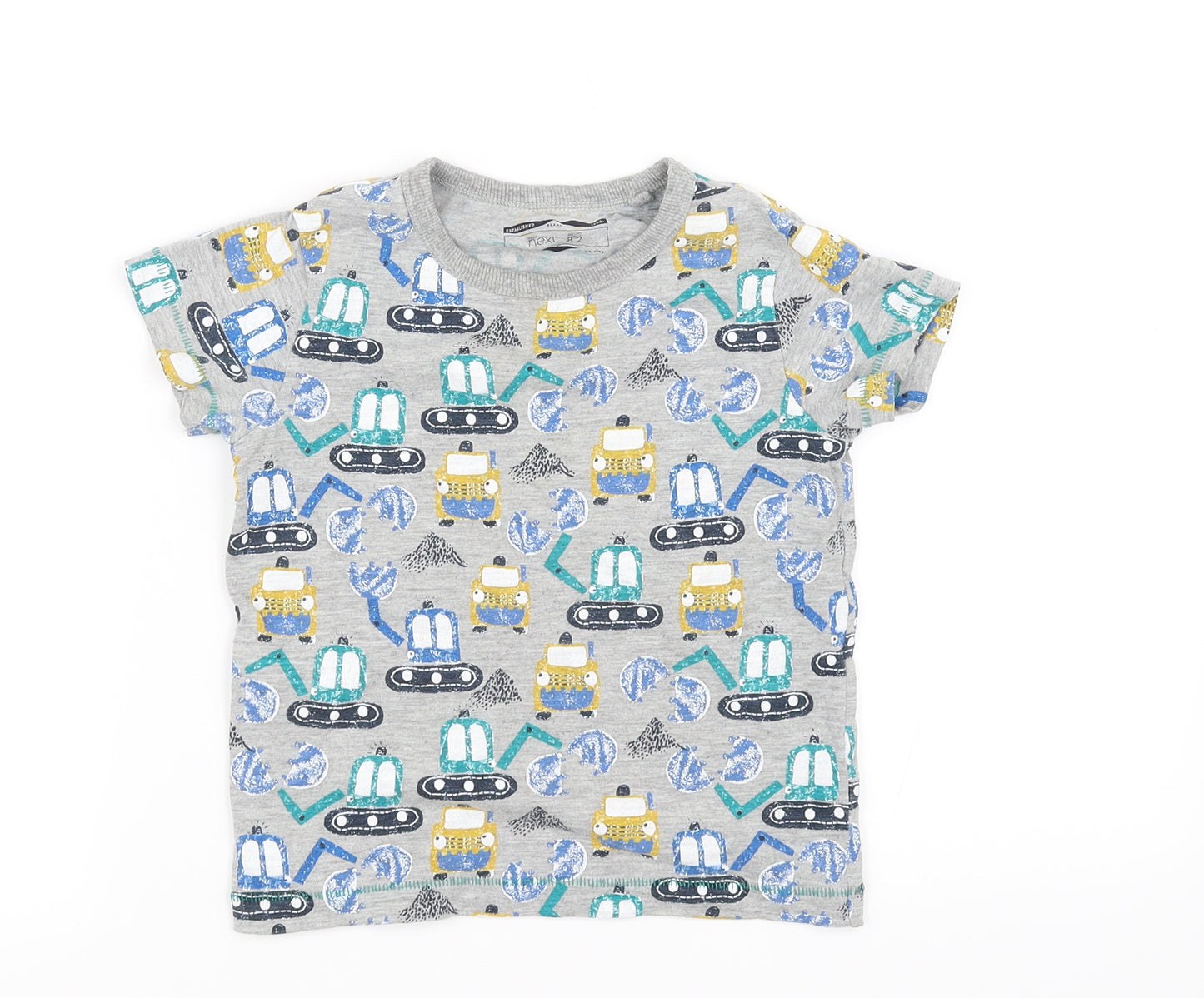 NEXT Boys Grey   Basic T-Shirt Size 2-3 Years