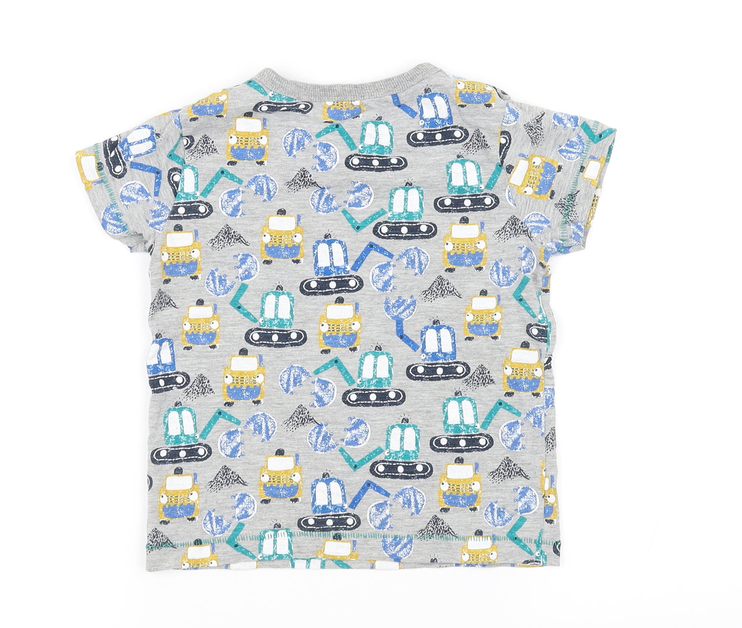 NEXT Boys Grey   Basic T-Shirt Size 2-3 Years