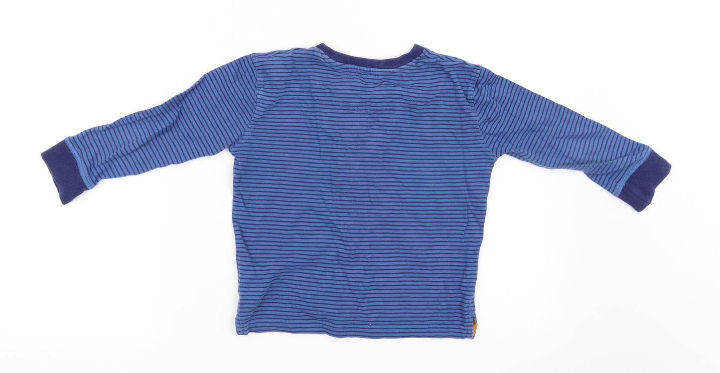 John Lewis Boys Blue   Basic Polo Size 5 Years