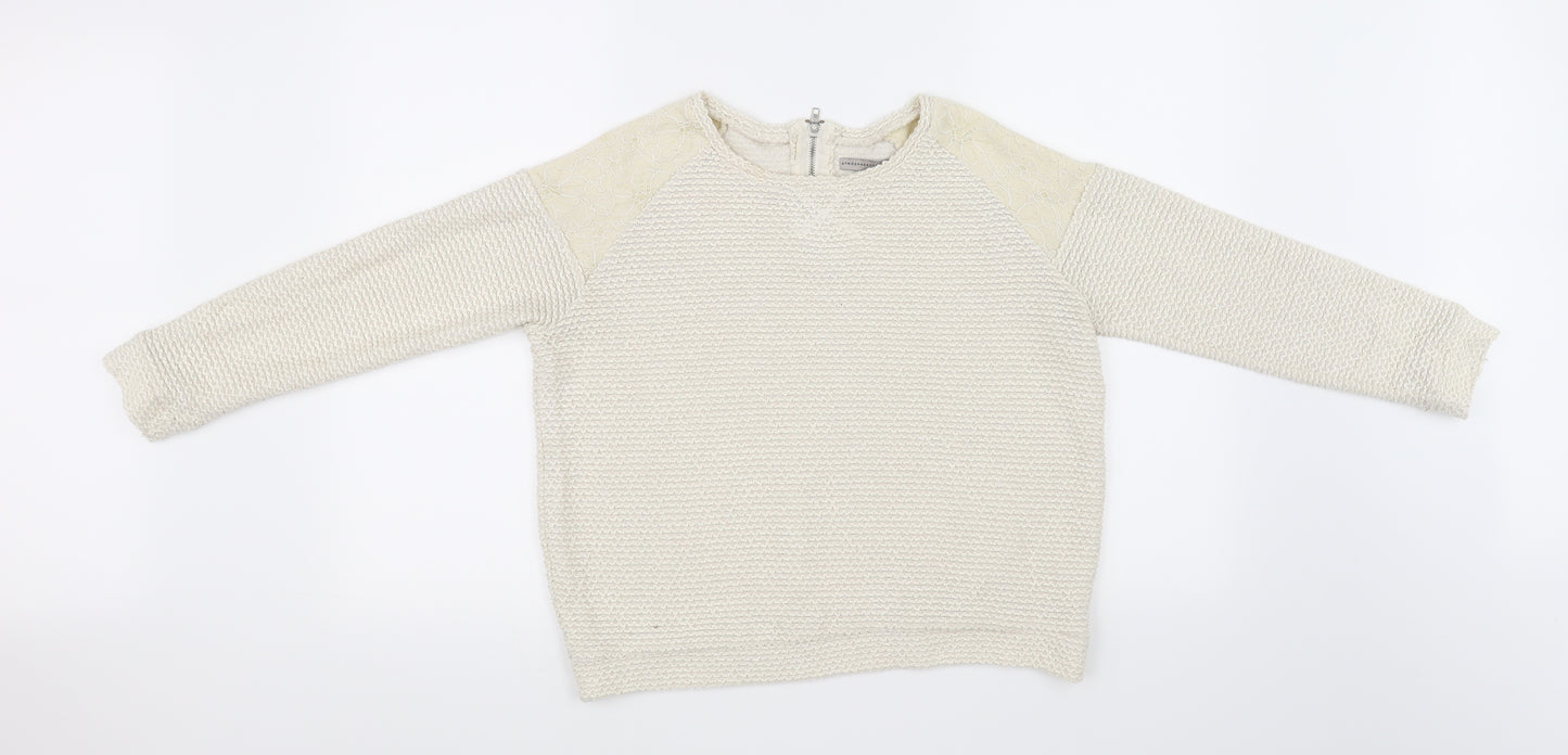 Atmosphere Womens Ivory   Pullover Jumper Size 12