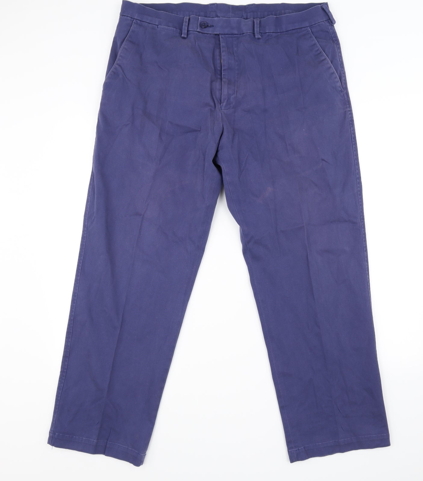 Samuel Windsor Mens Blue   Trousers  Size 38 in L29 in