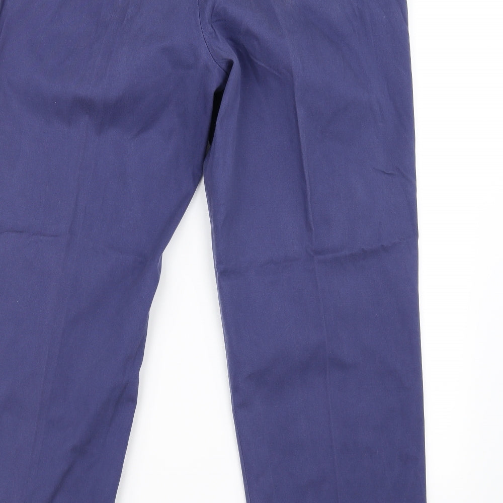 Samuel Windsor Mens Blue   Trousers  Size 38 in L29 in