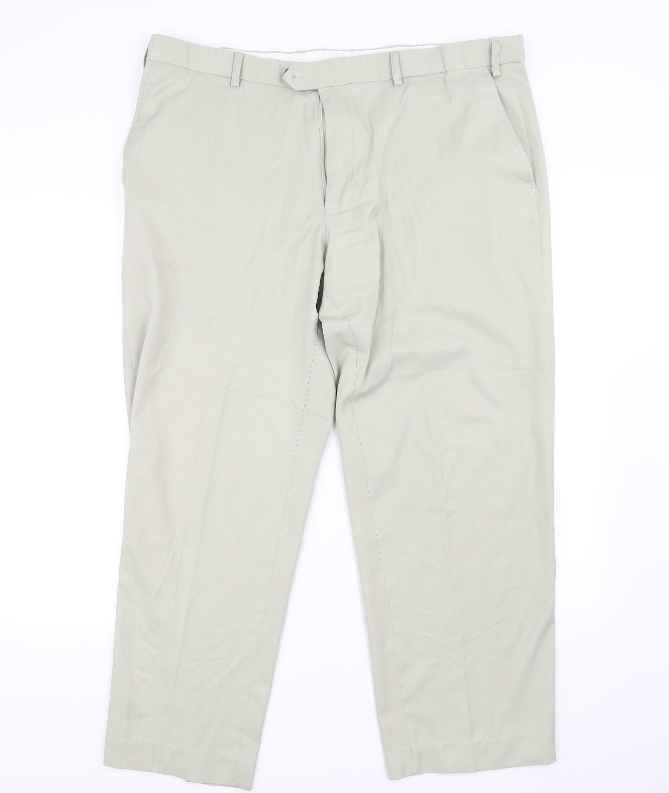 Marks and Spencer Mens Ivory   Trousers  Size 40 in L29 in