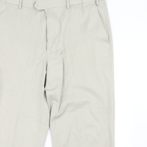 Marks and Spencer Mens Ivory   Trousers  Size 40 in L29 in