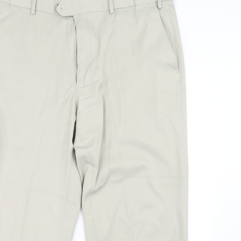 Marks and Spencer Mens Ivory   Trousers  Size 40 in L29 in