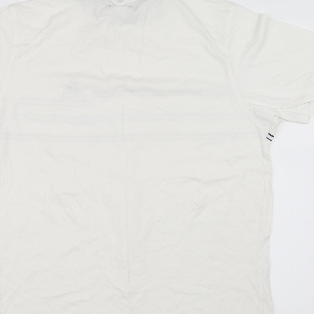 le coq sportif Mens White    T-Shirt Size L