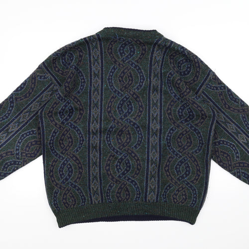 Gabicci Mens Green   Pullover Jumper Size L