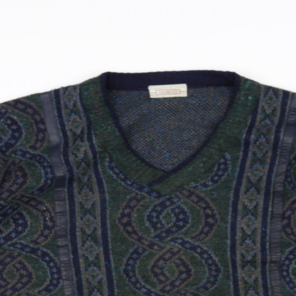 Gabicci Mens Green   Pullover Jumper Size L