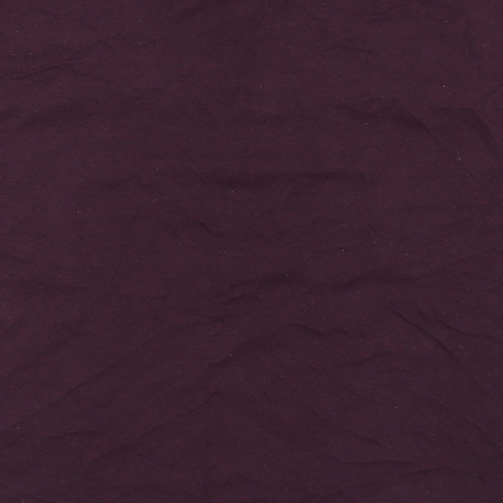 Topshop Womens Purple   Basic T-Shirt Size 8