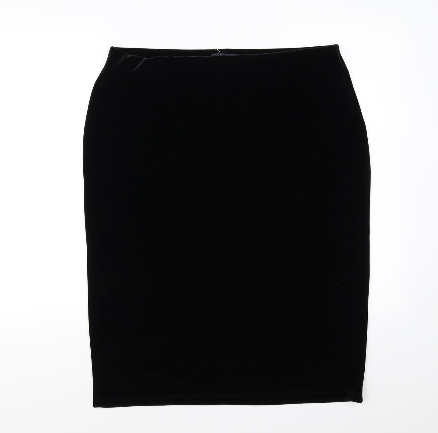 Marks and Spencer Womens Black   A-Line Skirt Size 18