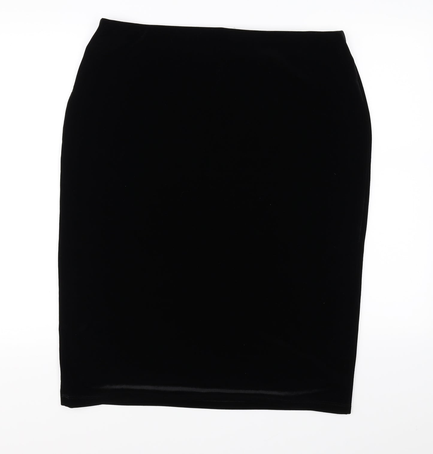 Marks and Spencer Womens Black   A-Line Skirt Size 18