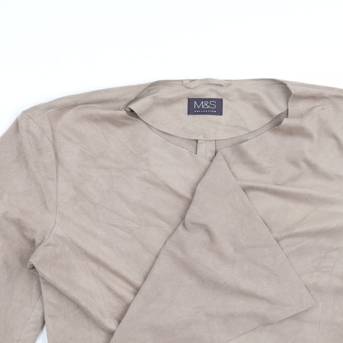 Marks and Spencer Womens Grey   Jacket Blazer Size 12