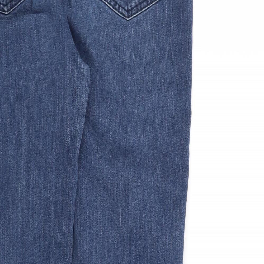 CC Womens Blue   Straight Jeans Size 14 L28 in