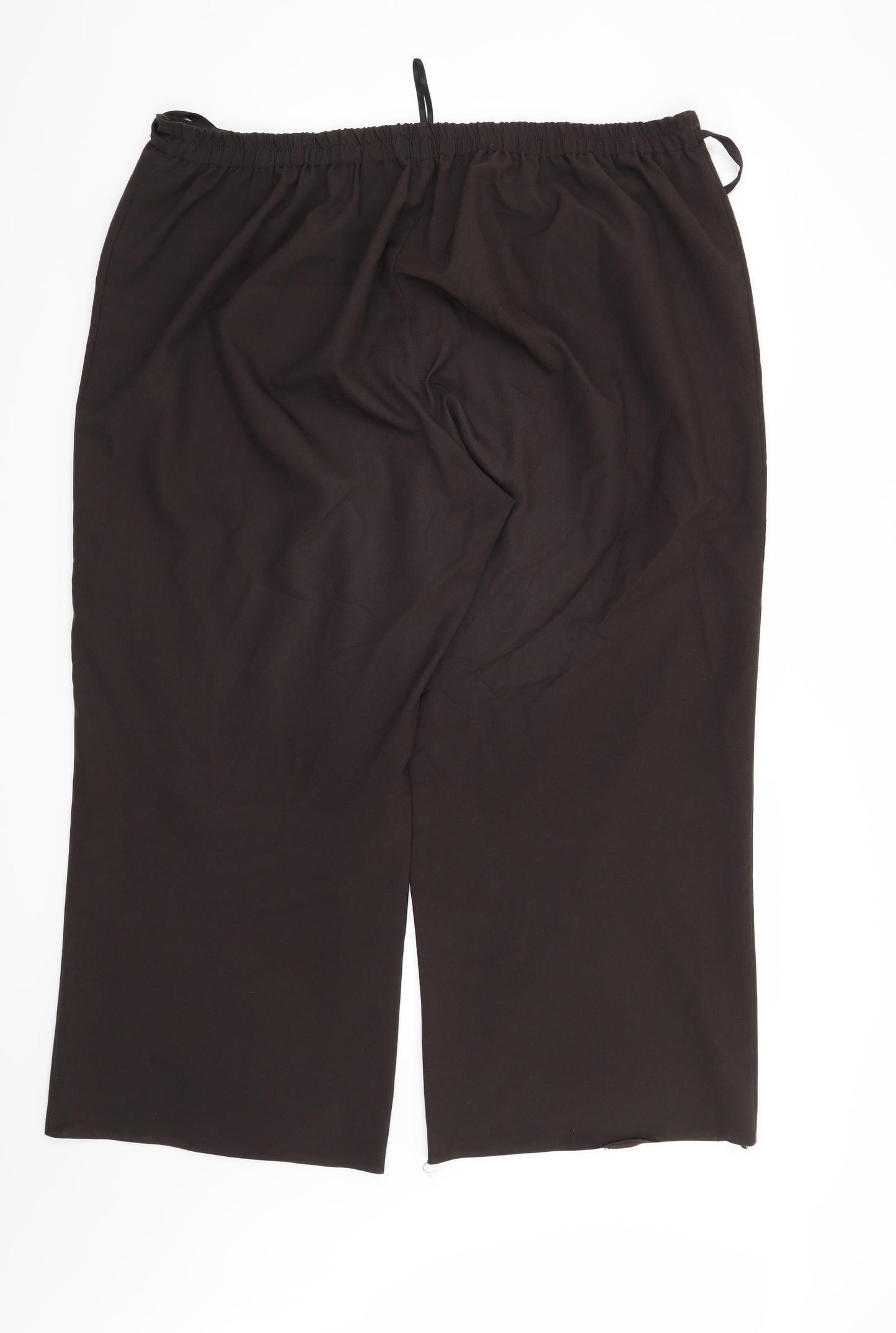 Evans Womens Brown   Trousers  Size 22 L26 in