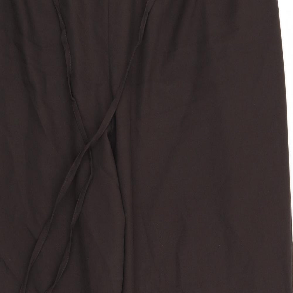 Evans Womens Brown   Trousers  Size 22 L26 in