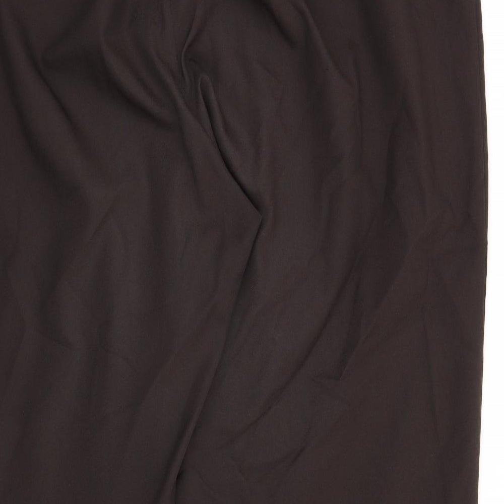 Evans Womens Brown   Trousers  Size 22 L26 in