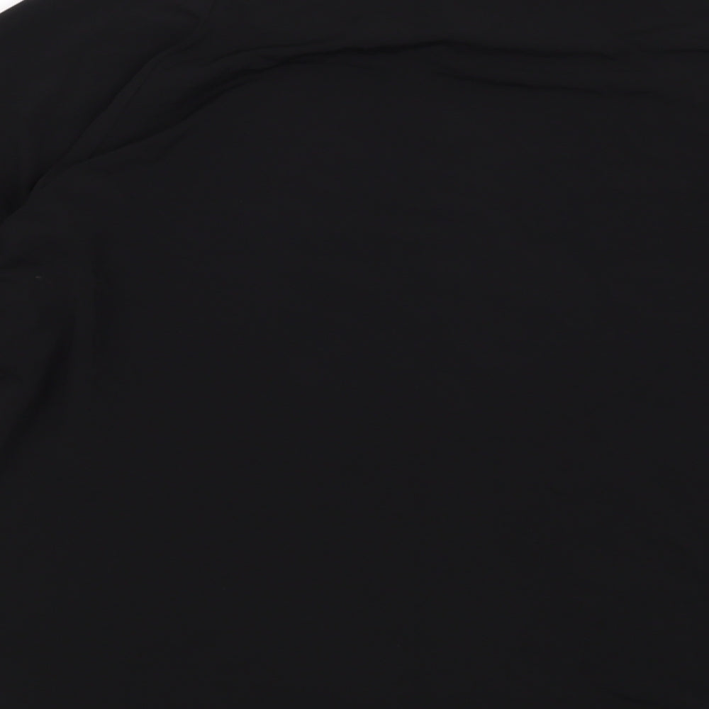 Piero Moretti Womens Black Floral  Basic Blouse Size 24